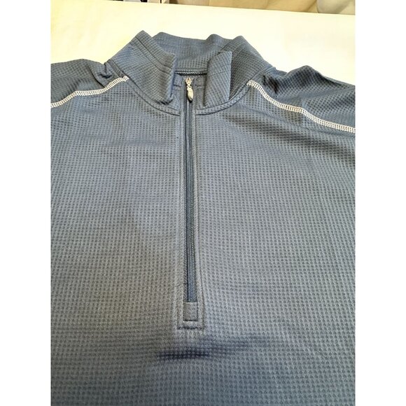 Rivers End Sport Mens DryMatrix 1/4 Zip Pullover Large Moisture Wicking Anti-Mic - Picture 10 of 12
